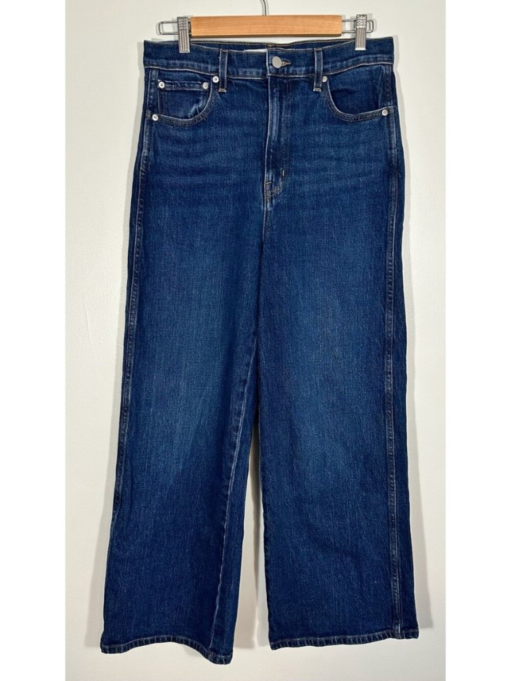 Apiece Apart Merida High-Rise Wide-Leg Jeans 31